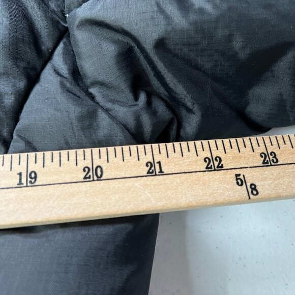 Steve & Barry Double Down Puffer Jacket Black Womens Medium Feather Down - Picture 6 of 7